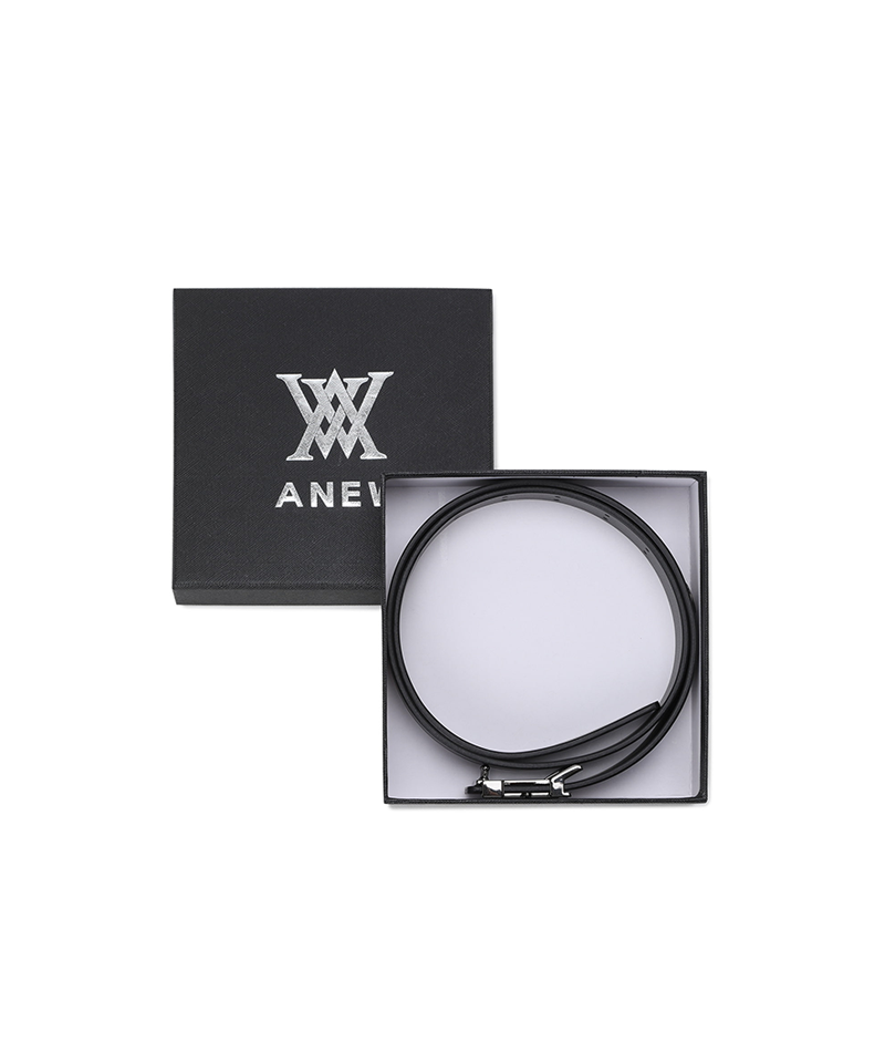 Women's Double Belt - Black