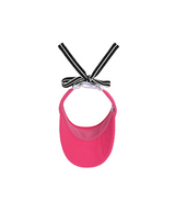Women's Knit Ribbon Visor - Pink