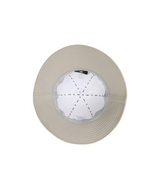 Women's Fabric Mix Bucket Hat - White
