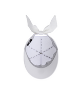 Women's Ribbon Ball Cap - White