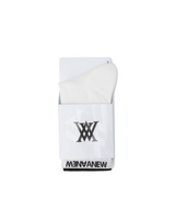 Women's Basic Middle Socks - White