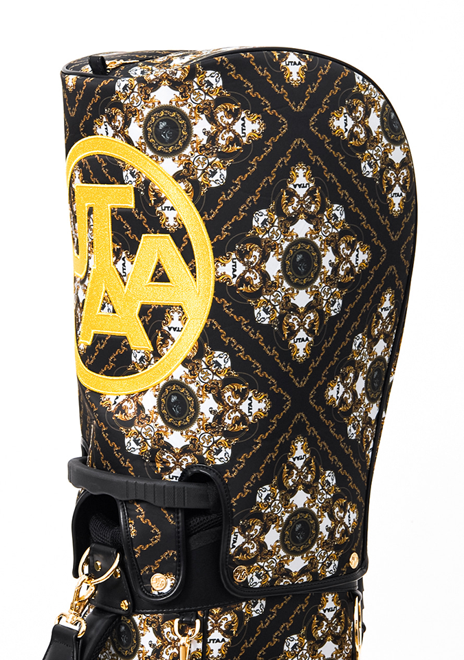 UTAA Midnight Panther Baroque Strand Caddie Bag - Black
