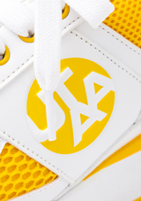 UTAA Women's Mesh Mix Platform Spikeless Golf Shoes - Yellow
