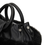 ANEW Golf Circle Curly Tote Bag - Black