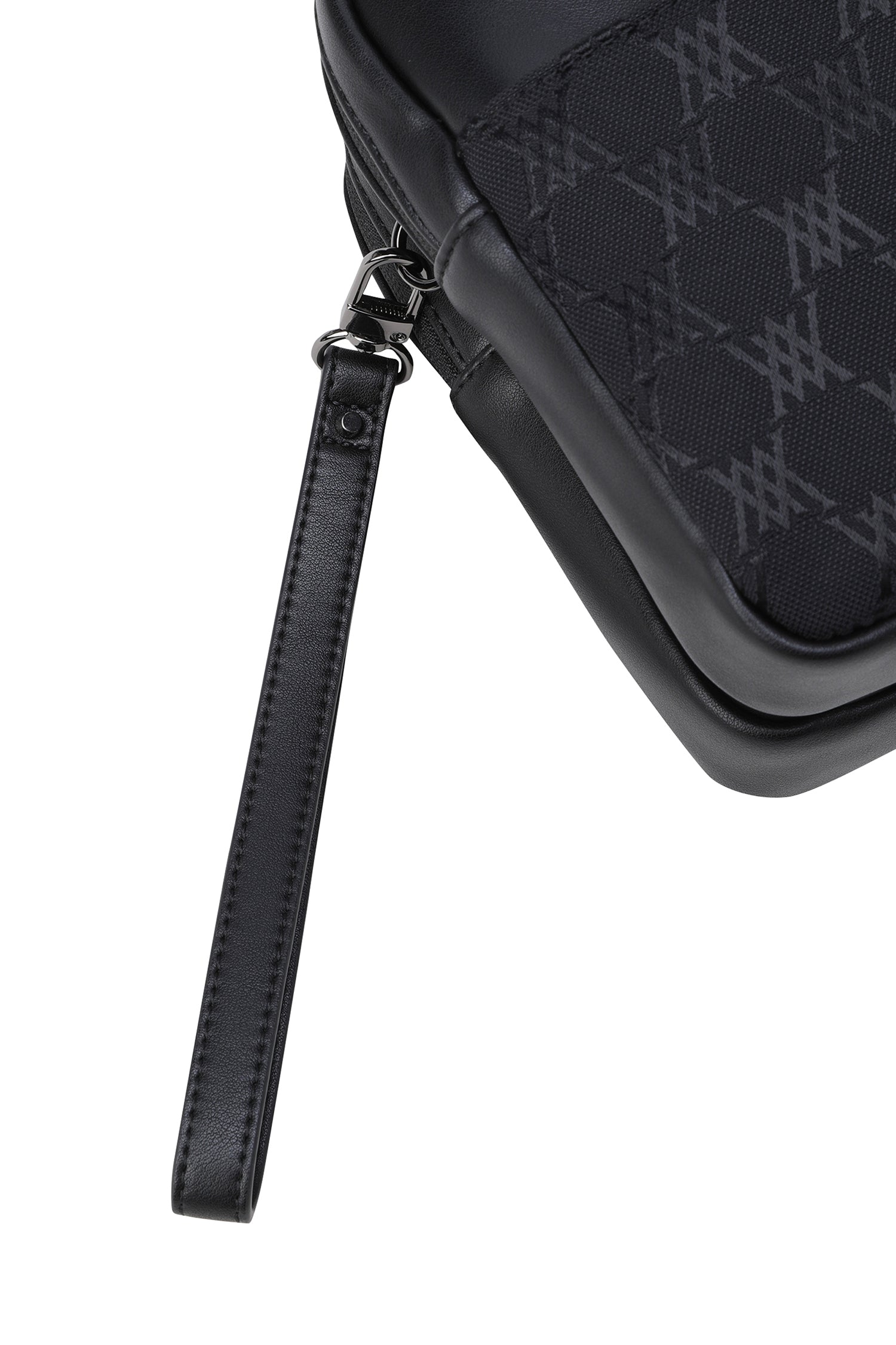 Anew Golf Jacquard Easy Pouch - Black
