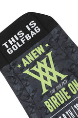 ANEW GOLF Uni Logo Graphic Aircover - Black