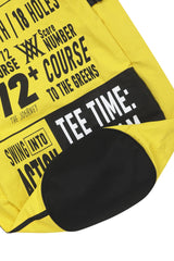 ANEW GOLF Uni Logo Graphic Aircover - Yellow