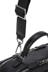 Women's Padded Color Pouch - Black