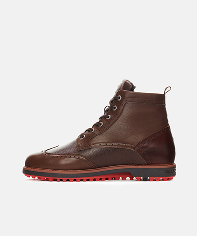 MEN'S Golf Shoes Delago - Brown