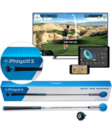 GOLF BUDDY Phigolf 2 - Home Golf Simulator - Black
