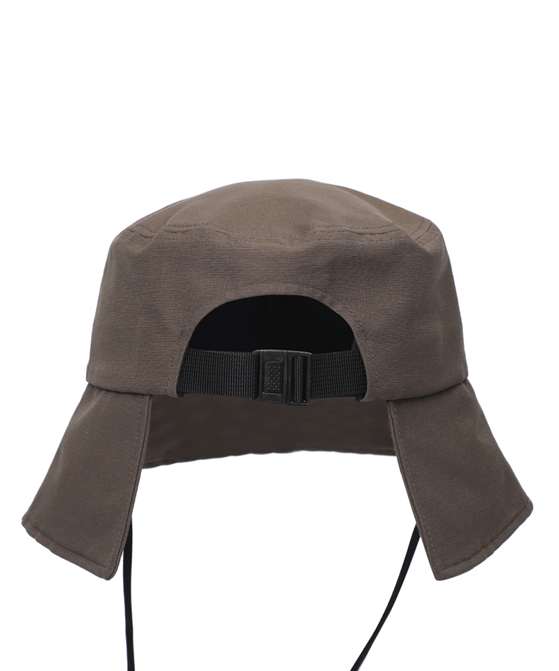 Monday Flow Ponytail Bucket Hat (Waterproof) - Dark Brown