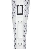 ANEW Golf Uni Monogram Pattern Half Bag - White