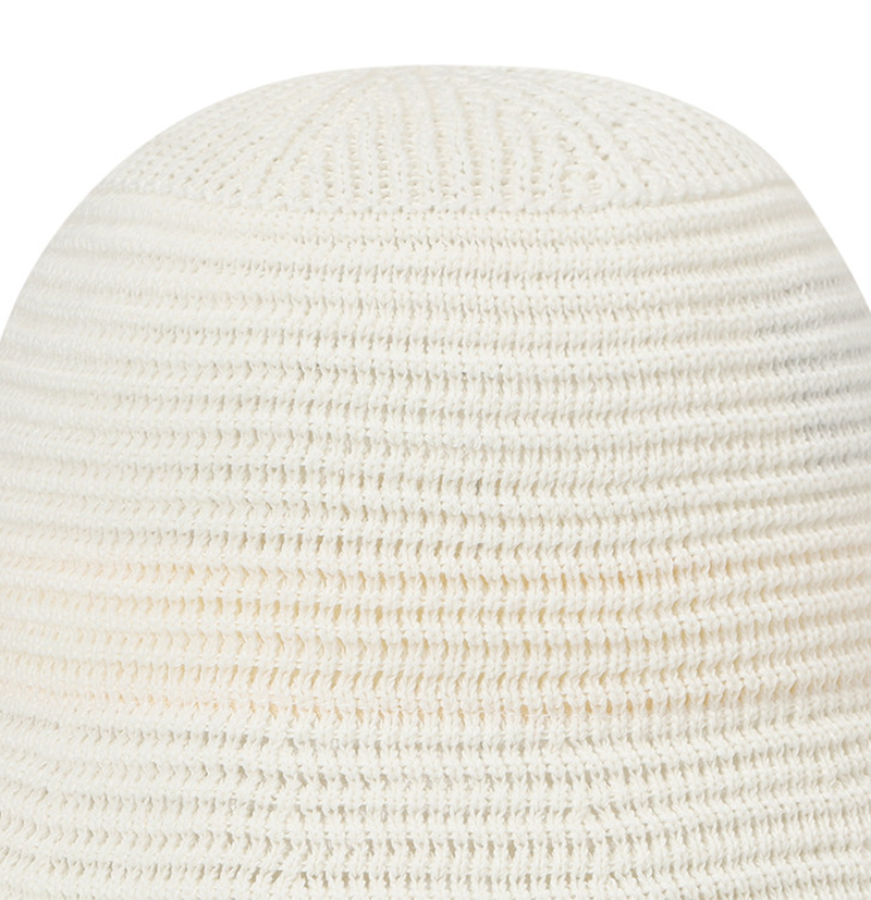 Amazing Cre Unisex Cotton Knitted Hat - White