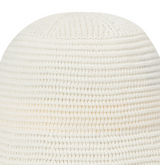 Amazing Cre Unisex Cotton Knitted Hat - White
