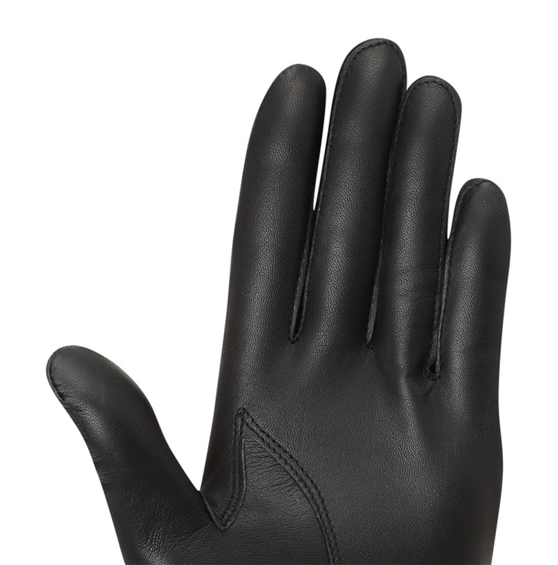 Amazing Cre Bone Graphic Warm Golf Gloves - Black