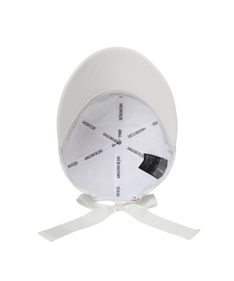 Amazing Cre Pixel Camouflage Ribbon Cap - White
