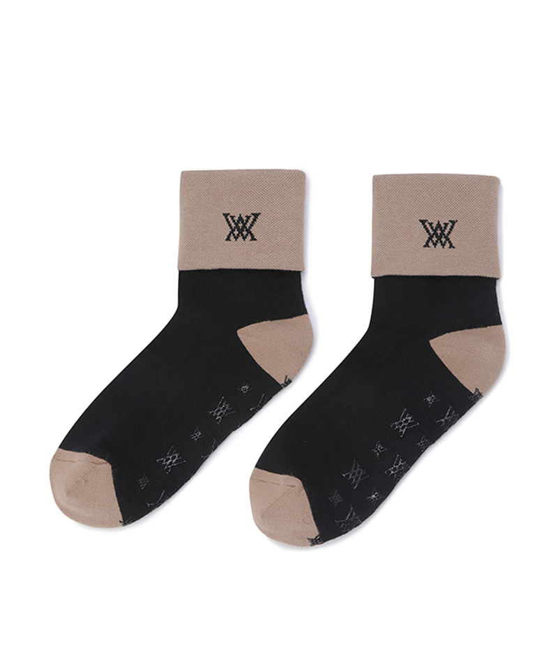 Women's Two Way Socks - Black