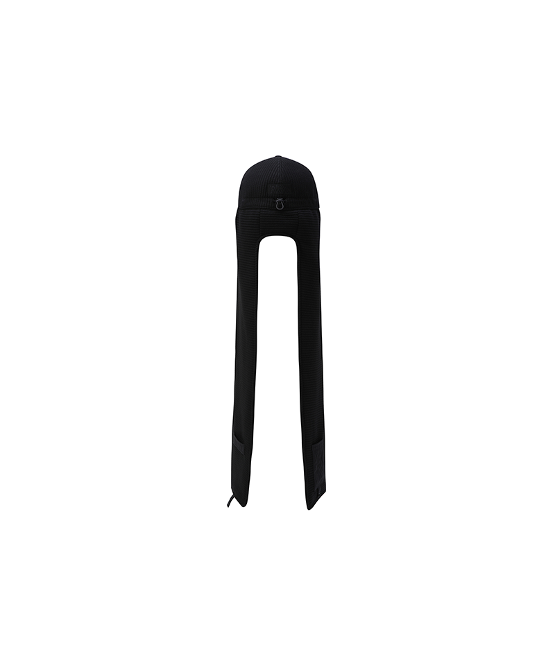 Unisex Muffler Cap - Black
