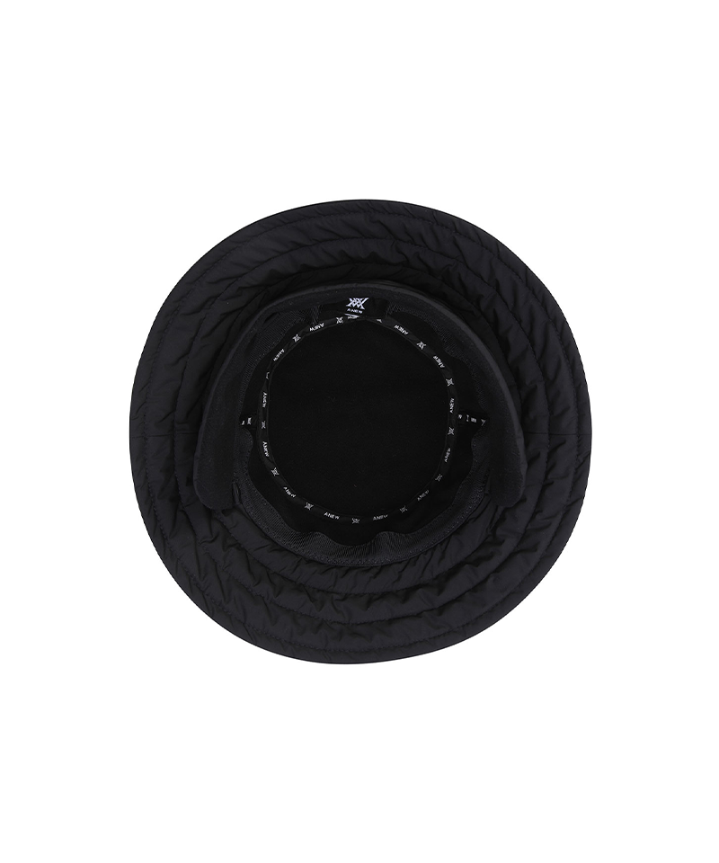 Women's Padded Stitch Hat - Black