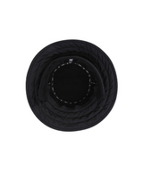 Women's Padded Stitch Hat - Black