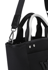 Unisex Color Pop Daily Tote Bag - Black