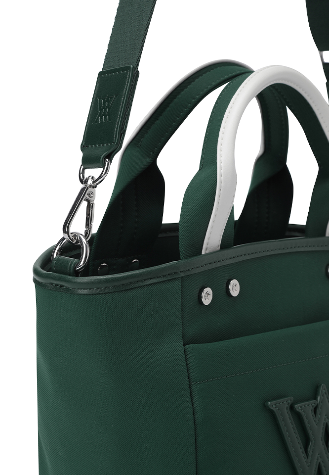 Unisex Color Pop Daily Tote Bag - Dark Green
