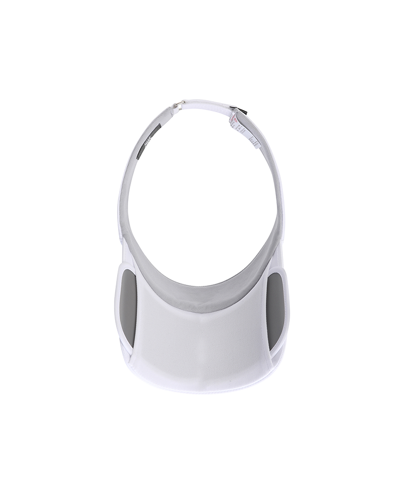Uni Sunblock Visor - White