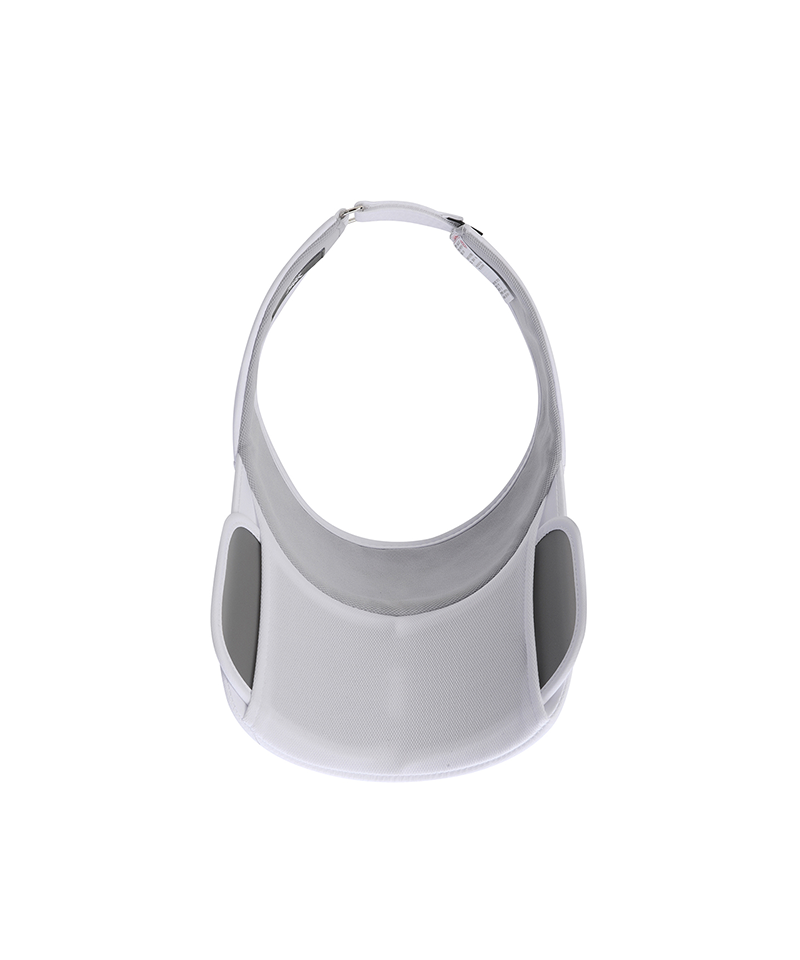 Uni Sunblock Visor - White