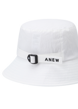Uni Multi Pocket Bucket Hat - White