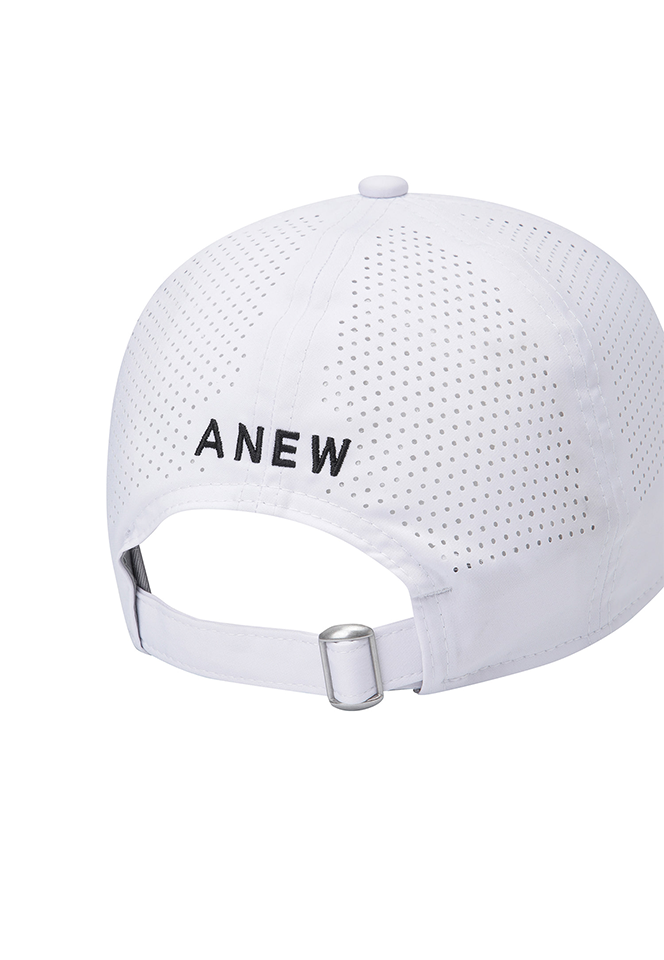Anew X Newera Punching Golf Cap - White