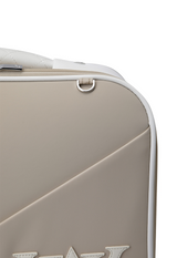 Unisex Incision Trolley Boston Bag - Beige