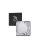 Women's Logo Ring Belt - White