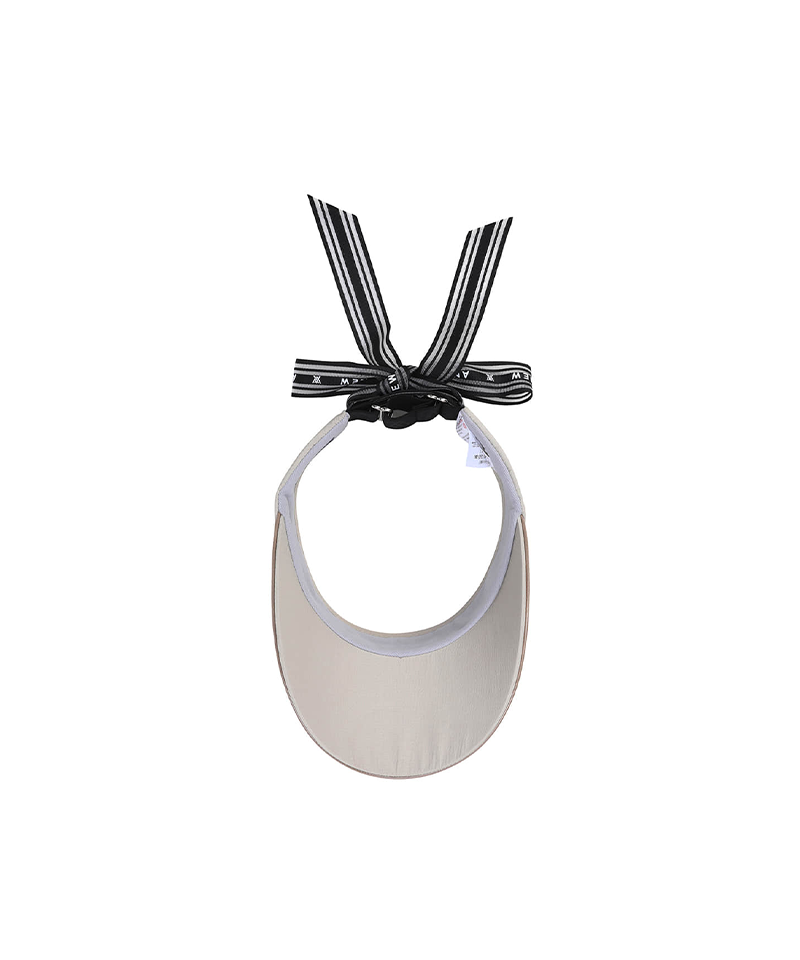Women's Essential Ribbon Visor - Beige