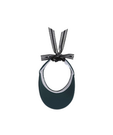 Women's Essential Ribbon Visor - Dark Green