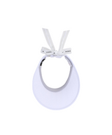 Women's Wide Edge Visor - White