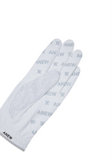 Women's Paisley Mesh Glove (PAIR) - White