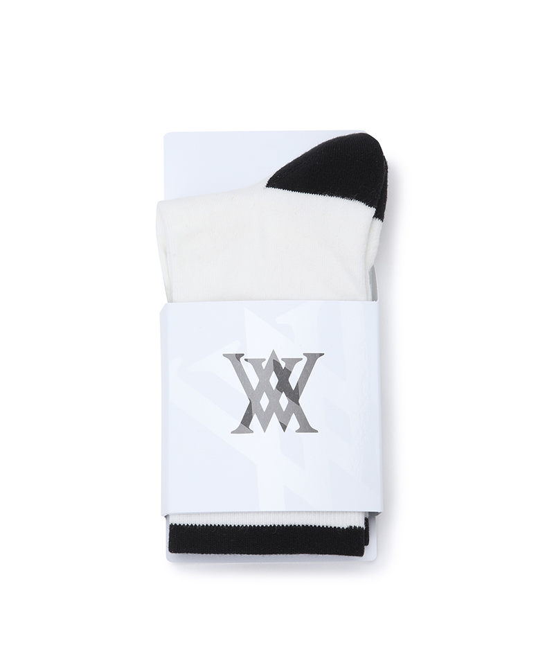 Women's Middle Socks - White
