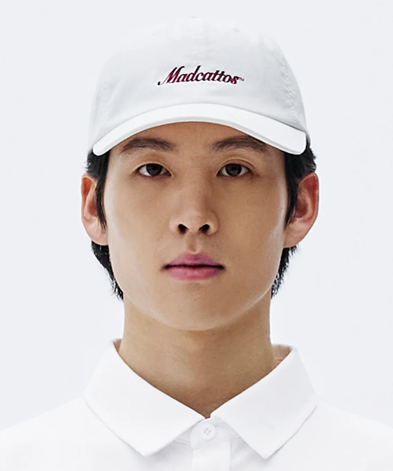 MCC Bio Washed Logo Ball Cap - Off White