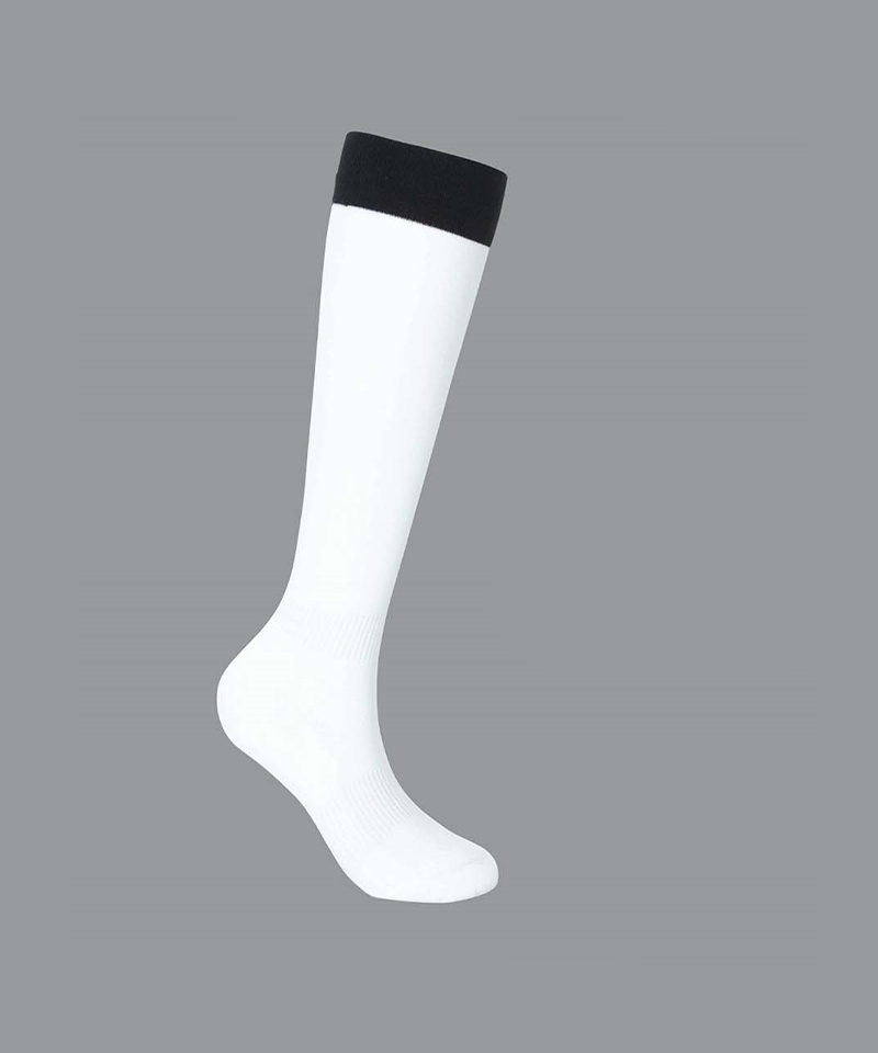 Black Label Two-Tone Shock Absorbing Golf Knee Socks - 2 Colors