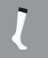 Black Label Two-Tone Shock Absorbing Golf Knee Socks - 2 Colors