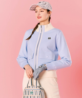 Hexagonal Pattern Cotton Ribbon Hat - Gray