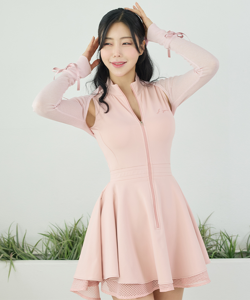 J.Jane Summer Shrug Summer Bolero Cardigan - Pink