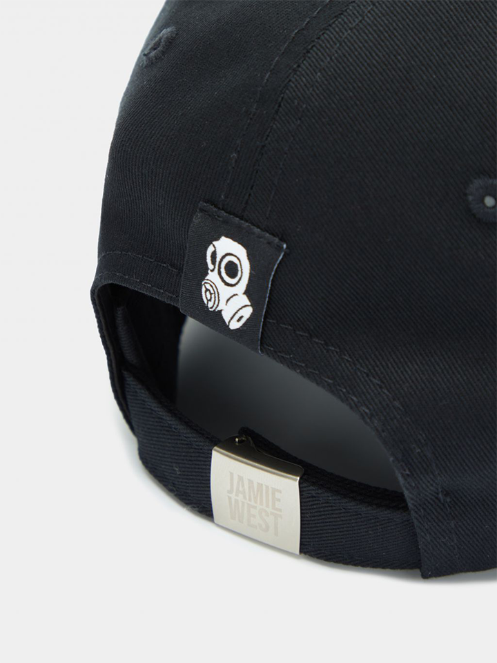 Jamie West Applique Ballcap - Black
