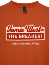 Jamie West Boucle Applique Brushed Sweatshirts - Orange