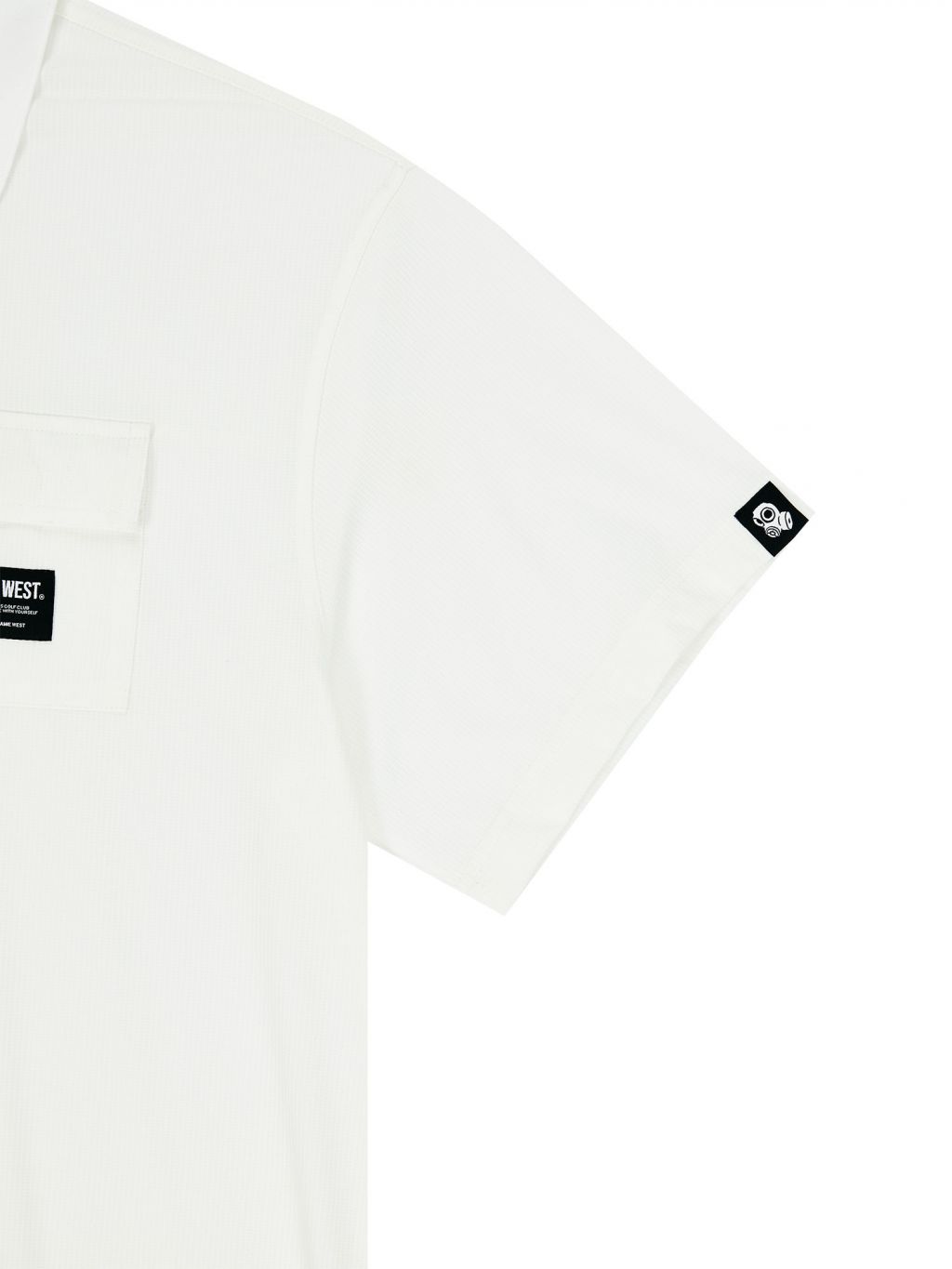 Jamie West Performance Pocket P-Shirts- White