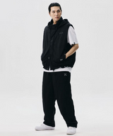 Jamie West Primaloft Hidden Hoodie Heavy Vest - Black