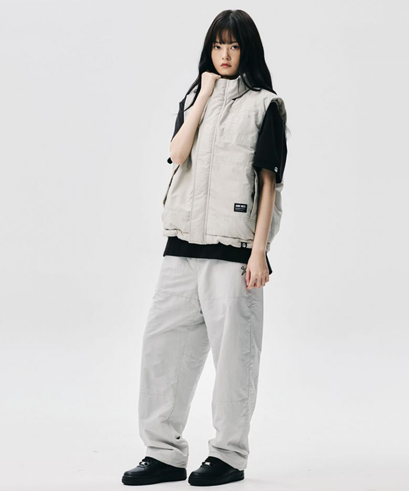 Jamie West Primaloft Hidden Hoodie Heavy Vest - Gray
