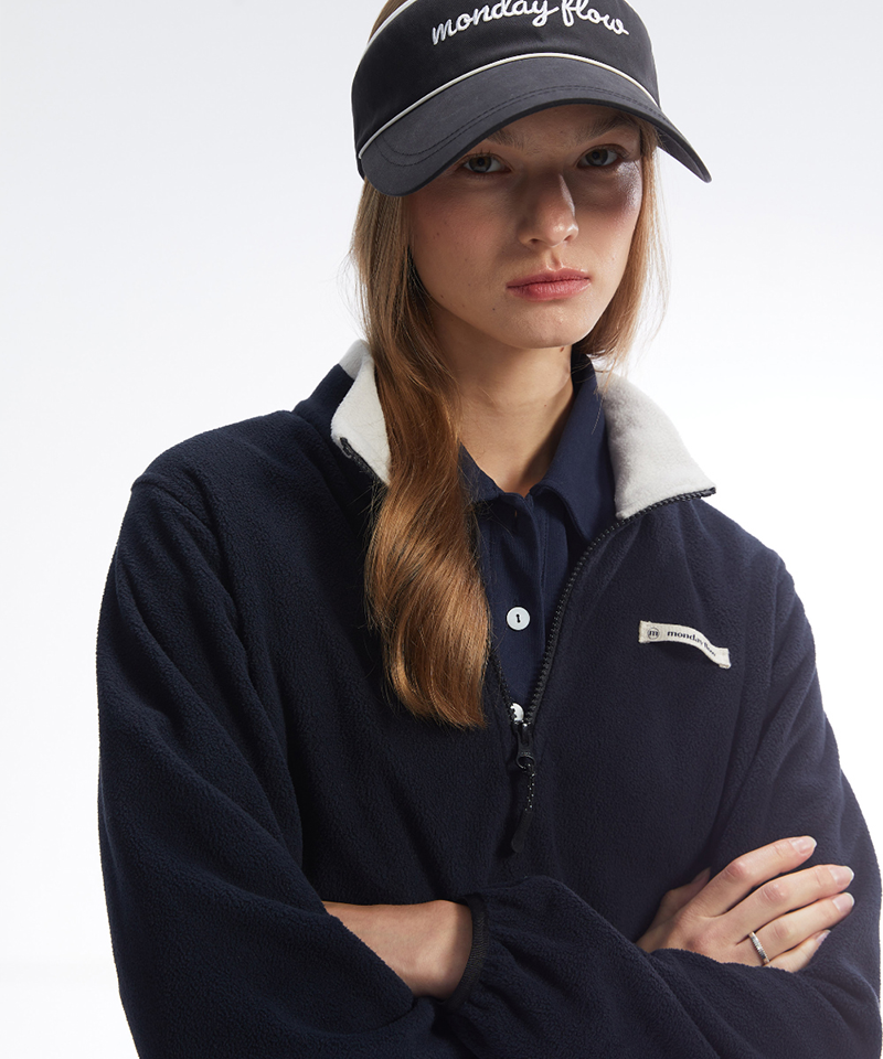 Monday Flow Line Wide Visor - Black