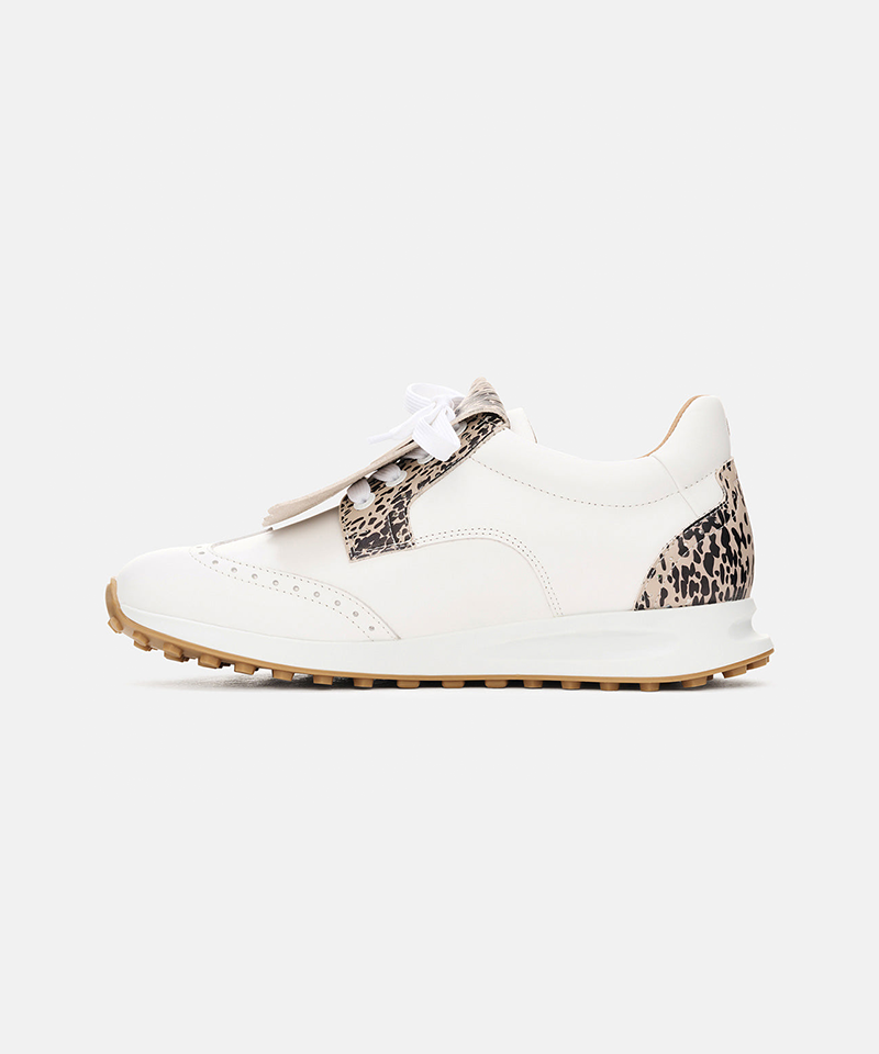 Pasqualle - White/Cheetah