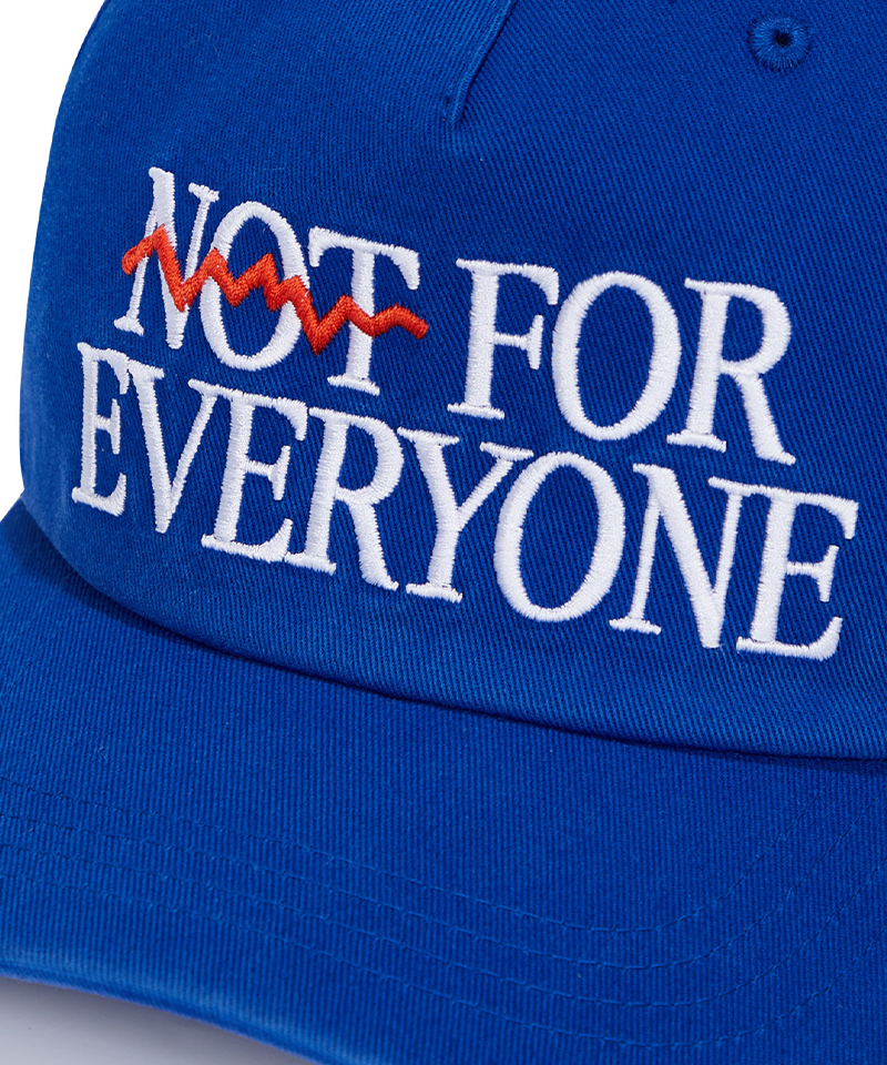 Jamie West Slogan Embroidery Washed Ballcap - Navy
